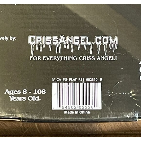 New In Box Criss Angel Mindfreak Platinum Magic Kit Factory Sealed 2009 With DVD - Picture 4 of 5